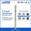 Mastra 3.5 pulgadas de 220 voltios bomba de agua sumergible R85-QX 1 2 HP Sumerible Pozo 2 alambre