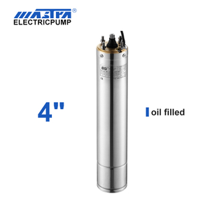 4 "motor sumergible de enfriamiento de aceite
