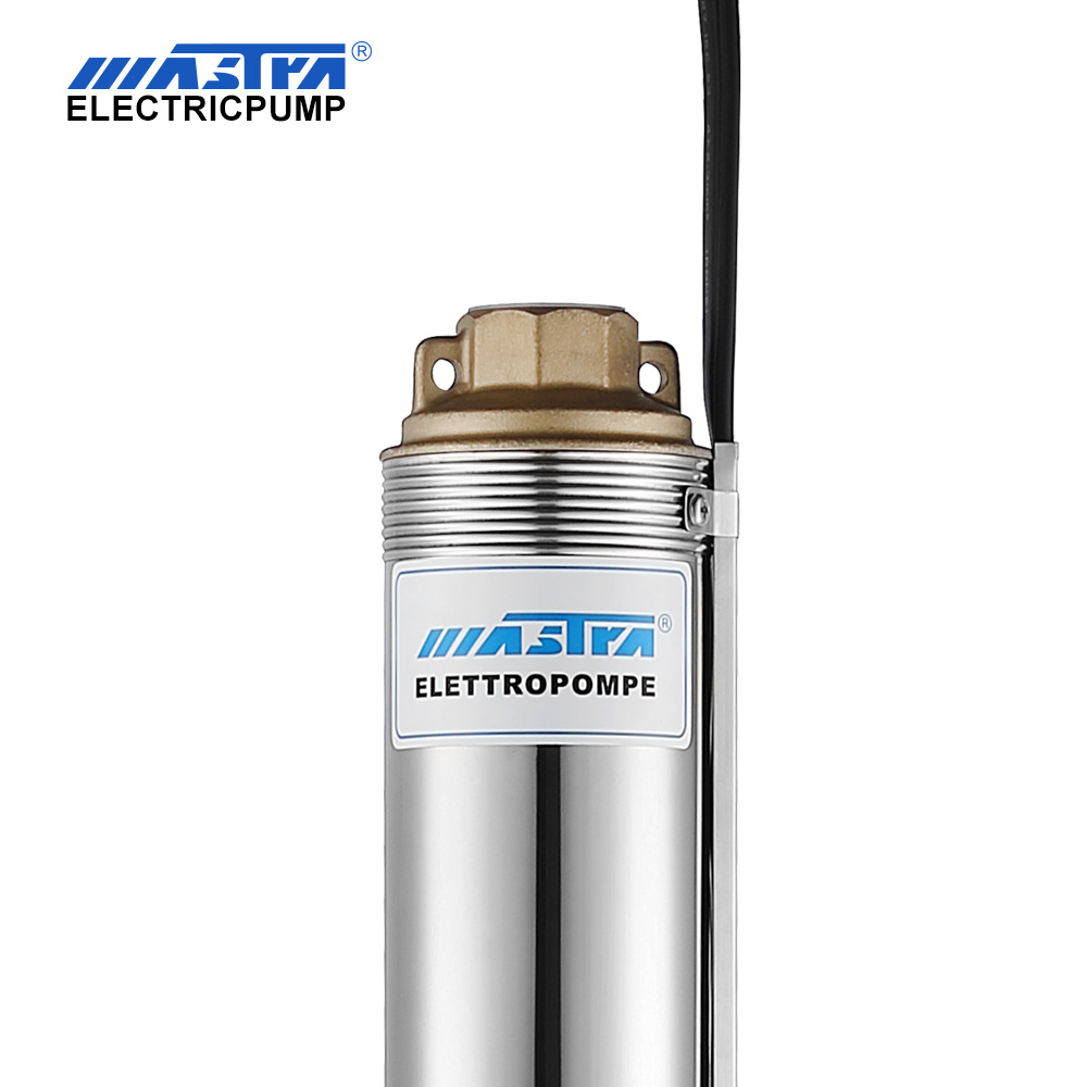 Mastra 3.5 pulgadas de 220 voltios bomba de agua sumergible R85-QX 1 2 HP Sumerible Pozo 2 alambre