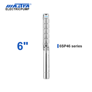 Mastra bomba sumergible de acero inoxidable de 6 pulgadas nac pumpkin patch serie 6SP flujo nominal de 46 m³ / h
