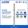Mastra 4 pulgadas La mejor marca de bomba sumergible de sumidero R95-DF Bomba de motor sumergible