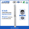 Mastra 6 pulgadas todos los fabricantes de bombas sumergibles de acero inoxidable 6SP bomba de agua solar sumergible