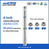 Lista de precios de la bomba de agua sumergible Mastra de 4 pulgadas R95-ST Precio de la bomba sumergible