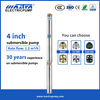 Mastra 4 pulgadas 5hp bomba de pozo R95-S bomba de agua sumergible lista de precios