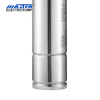Mastra 5 pulgadas Todas las bombas de agua sumergibles de acero inoxidable para fuentes 5SP25 10 HP Bomba sumergible 3 hp 3 fase